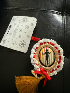 Mary Poppins and Bert Spinner Ornament
