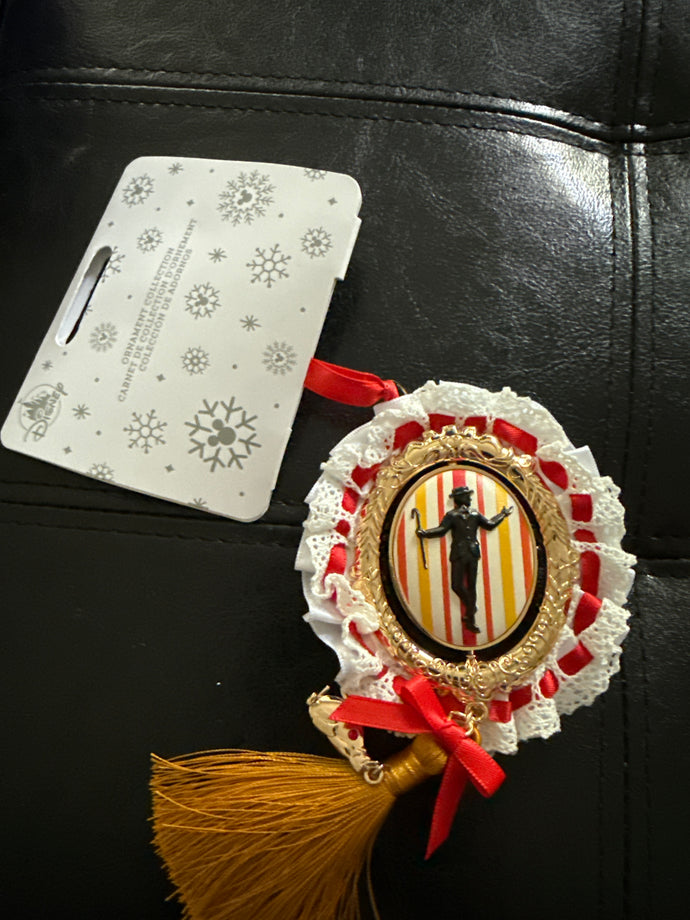 Mary Poppins and Bert Spinner Ornament