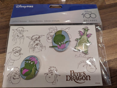 Elliott from Pete's Dragon 3 Pin Limited Release Set New on Card