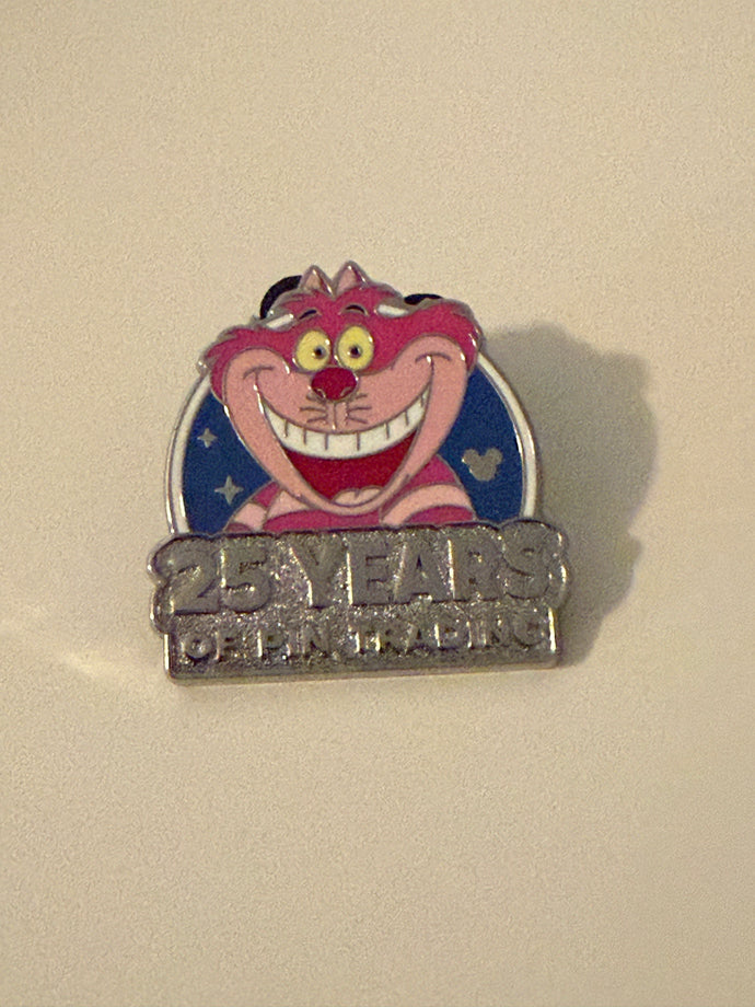 Cheshire Cat 25 Years of Pin Trading Hidden Disney Pin
