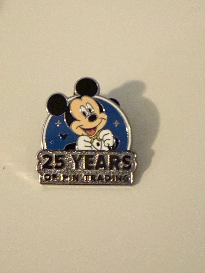 Mickey 25 Years of Pin Trading Hidden Disney Pin