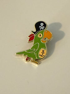 Pirate Parrot Pin