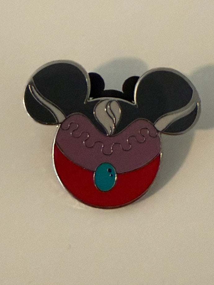 Lady Tremaine Mickey Icon Pin