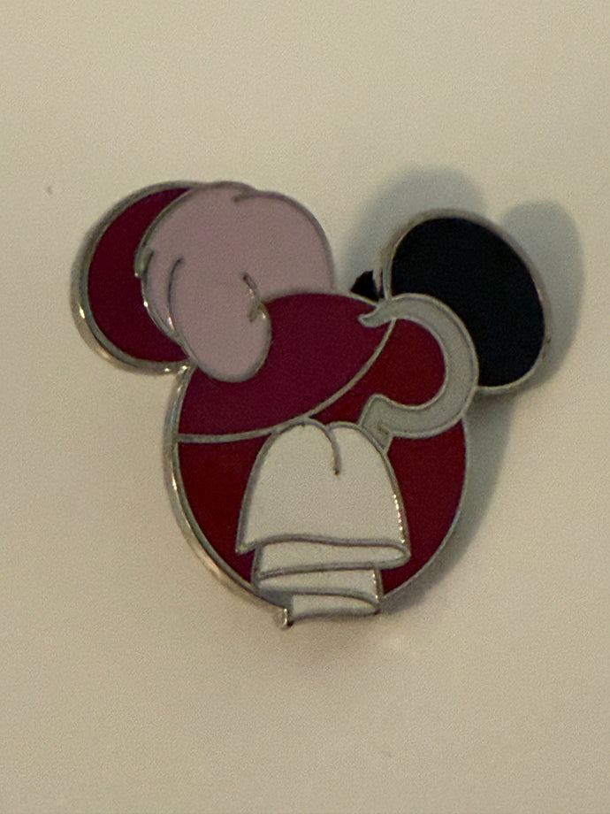 Hook Mickey Icon Pin