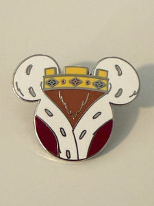 Prince John Mickey Icon Pin