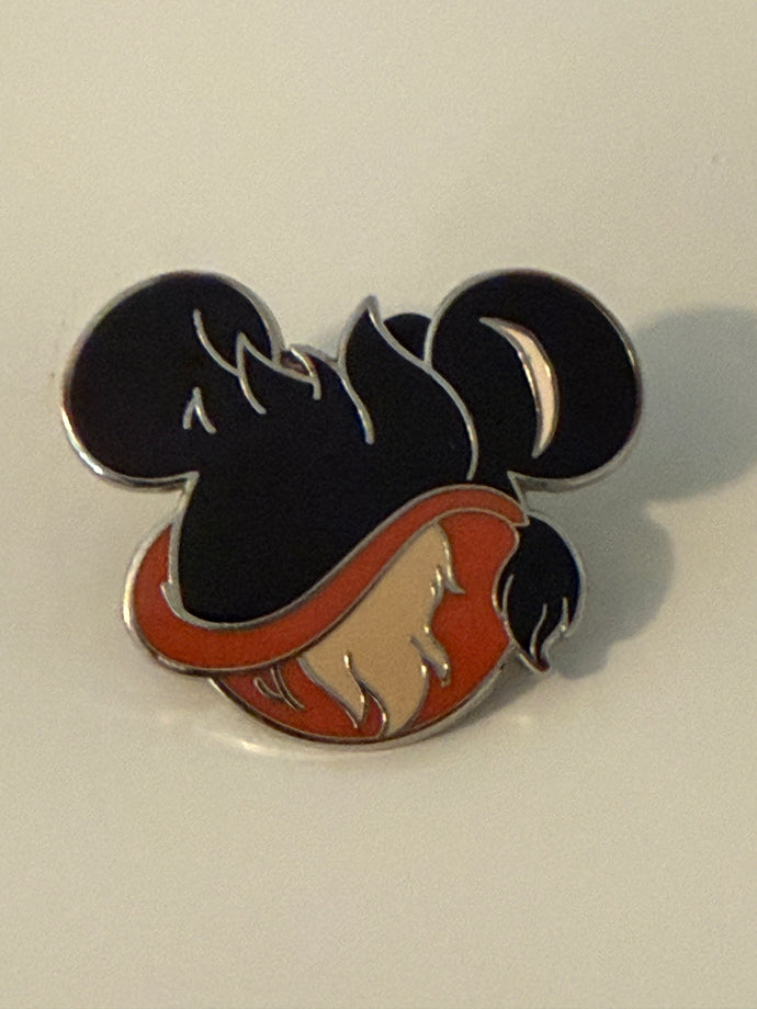 Scar Mickey Icon Pin
