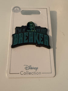 I'm a Heart Breaker Haunted Mansion Bride Pin New on Card