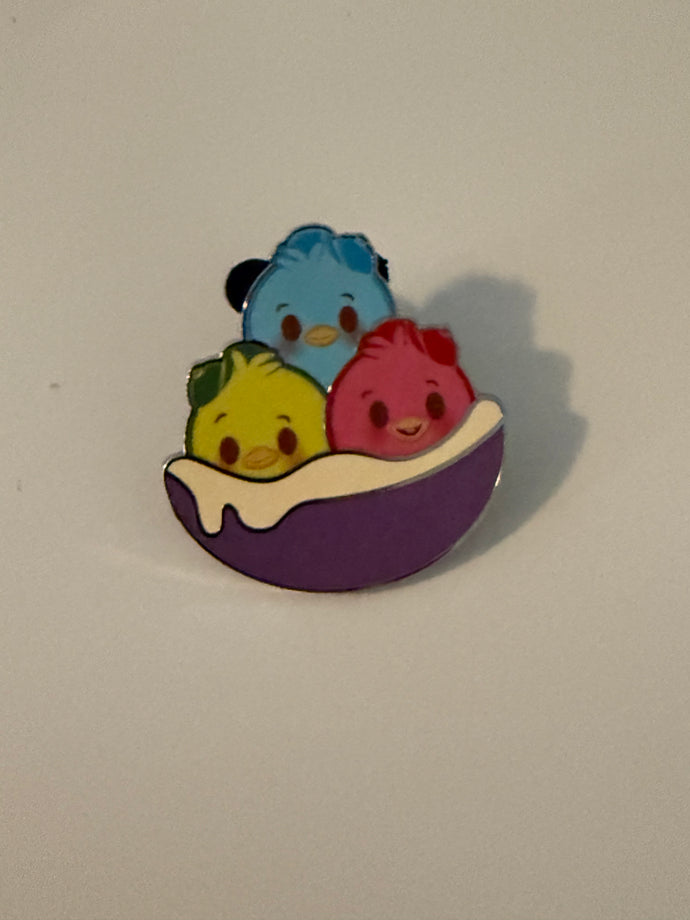 Hewey, Dewey, and Lewey Munchling Pin