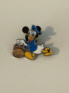 Donald Duck with Basket Hidden Disney Pin