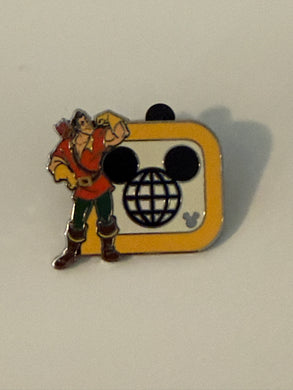 Gaston Hidden Disney Pin