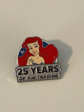 Ariel 25 Years of Pin Trading Hidden Disney Pin