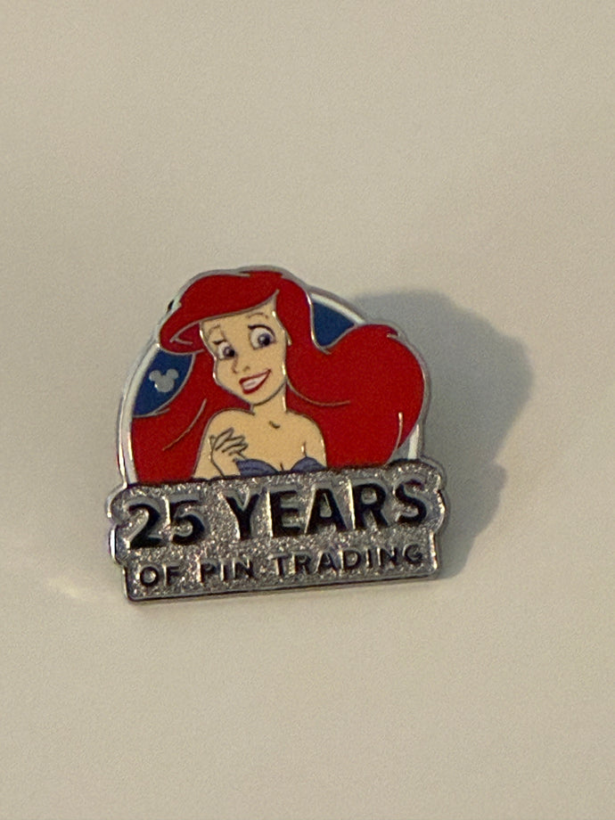 Ariel 25 Years of Pin Trading Hidden Disney Pin