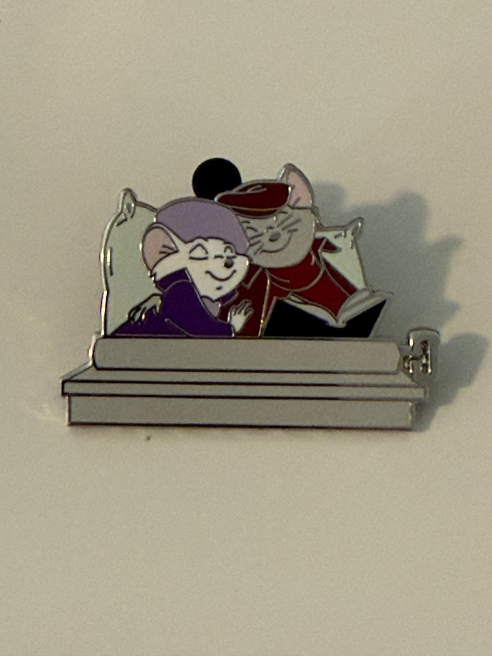 The Rescuers Bianca and Bernard Napping Pin