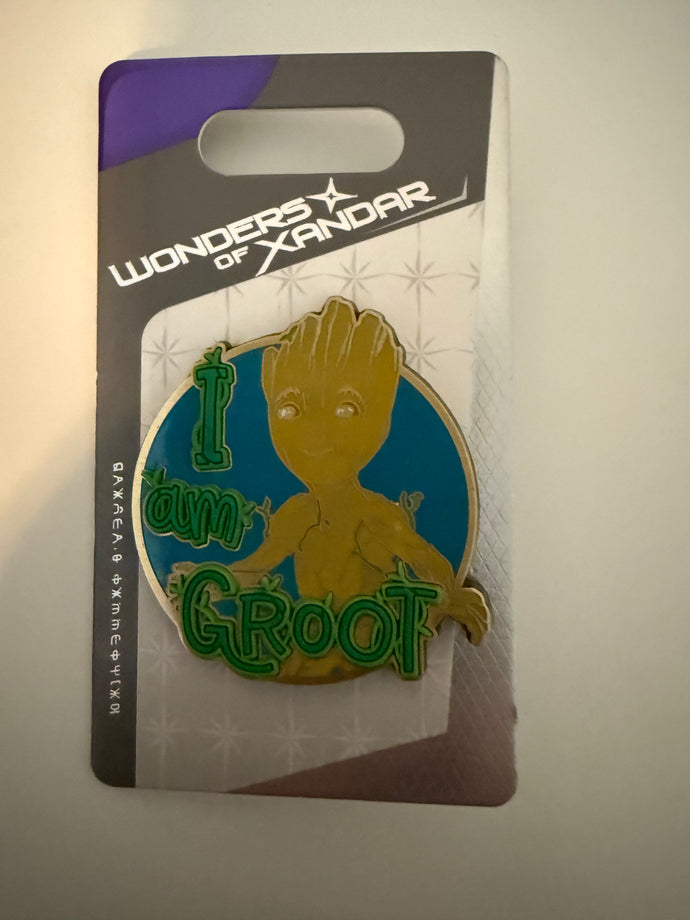 I am Groot Pin New on Card