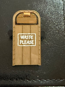 WDI Frontierland Trash Can Limited Edition 300 Pin