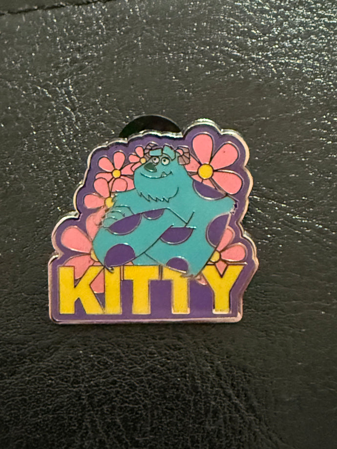 Sulley Kitty Monsters Inc Pin