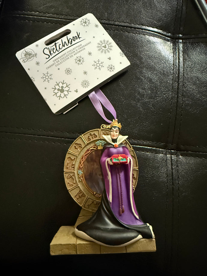 Evil Queen Sketchbook Ornament