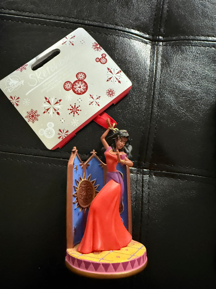 Esmeralda Sketchbook Ornament