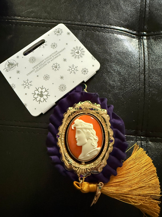 Hercules and Meg Spinner Sketchbook Ornament