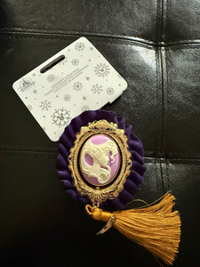 Hercules and Meg Spinner Sketchbook Ornament