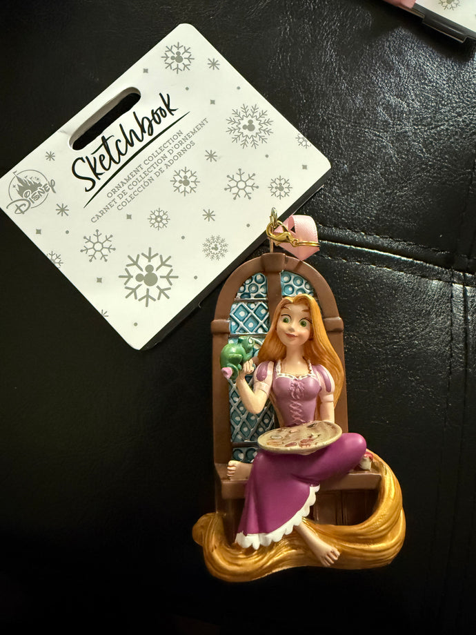Rapunzel Sketchbook Ornament