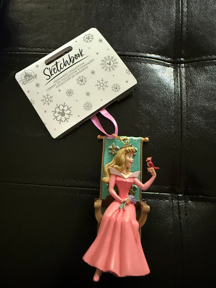 Sleeping Beauty Sketchbook Ornament