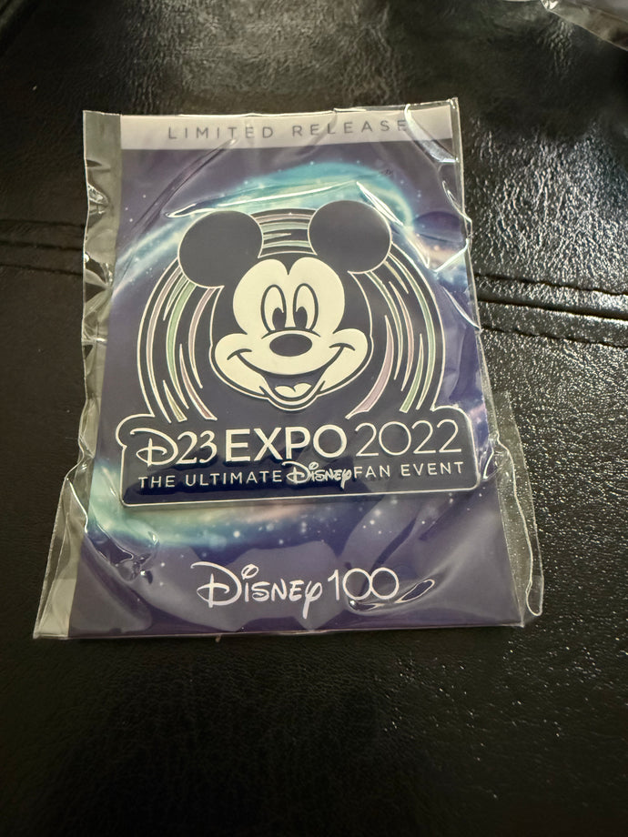 Mickey Mouse D23 Expo 2022 Limited Release Pin