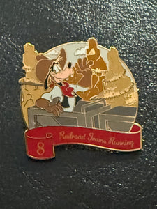 Day 8 Railroad Trains Running Goofy Mystery Limited Release Pin