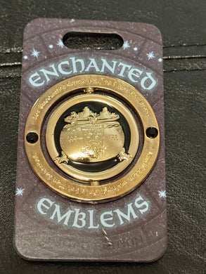 Black Cauldron Enchanted Emblems Limited Edition Pin New on Card