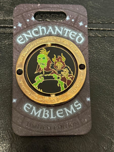Black Cauldron Enchanted Emblems Limited Edition Pin New on Card