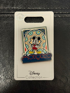 Morocco Mickey Mouse Pin New on Card