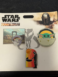 Mandalorian 3 Pin Booster New in Package