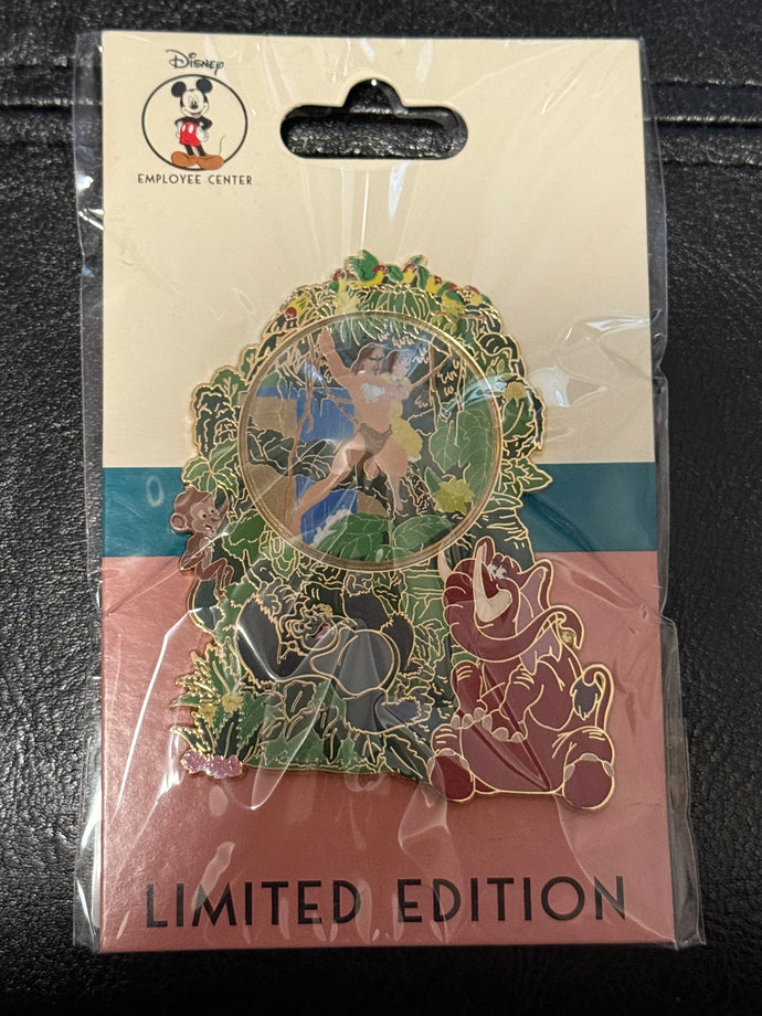 Tarzan Limited Edition 250 Snow Globe Pin New on Card