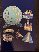 Walt Disney World 50th Anniversary Epcot 7 Pin Limited Edition Set New in Package
