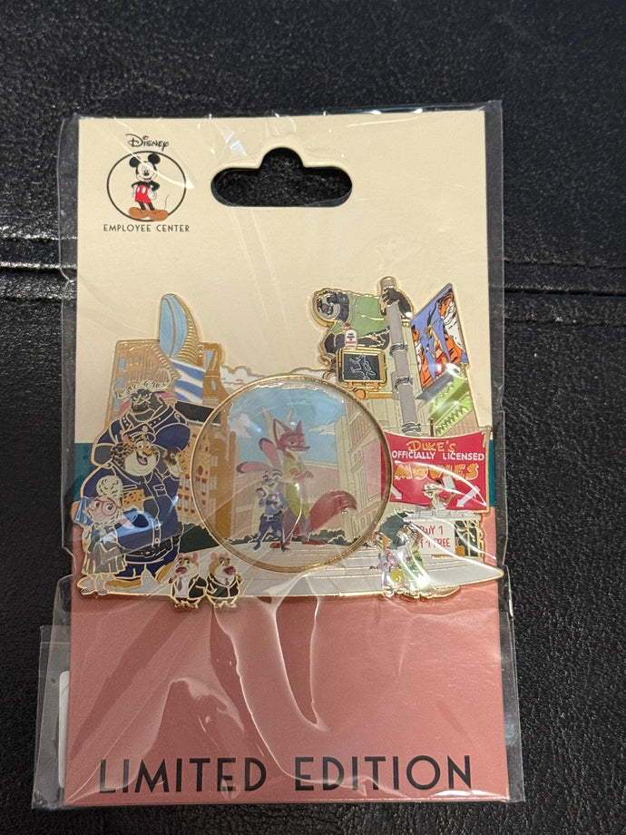 Zootopia Limited Edition 250 Snow Globe New on Card