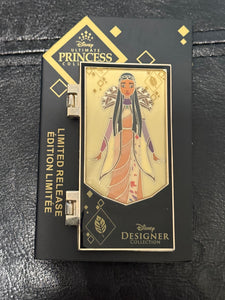 Pocahontas Designer Princess Limited Release Pin New on Card
