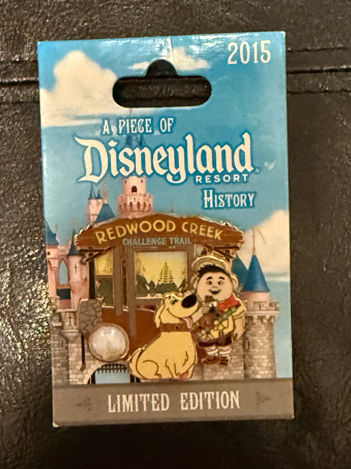 Disneyland Up Piece of History Limited Edition Pin New on Card