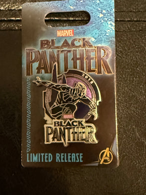 Black Panther Limited Release Pin New on Card