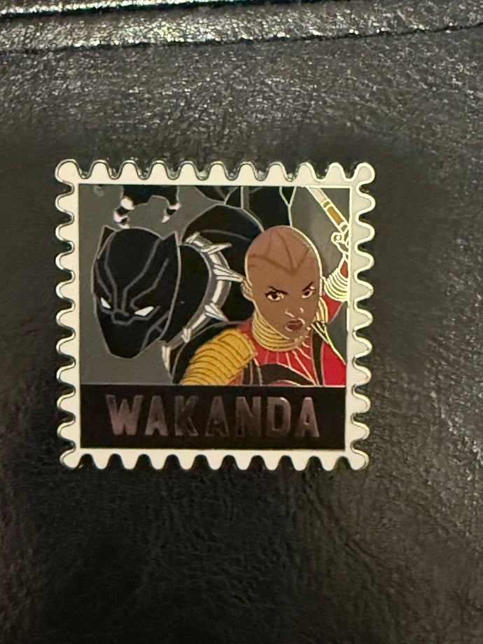 Wakanda One Family Stamp Pin