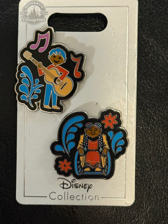 Coco Two Pin Set New on Card