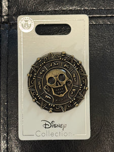 Pirate Coin Pin New on Card