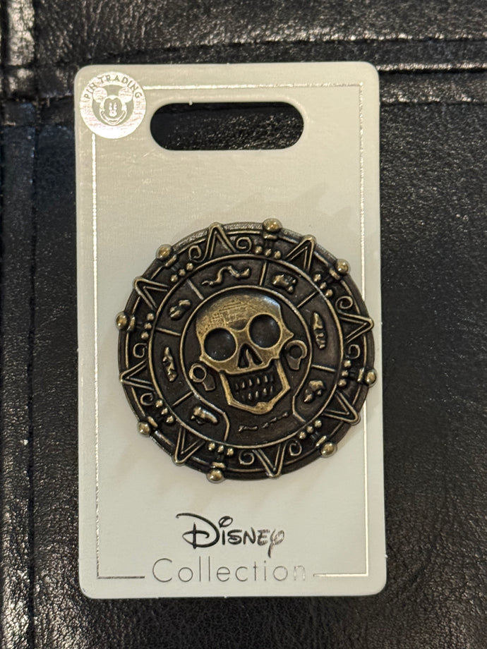 Pirate Coin Pin New on Card