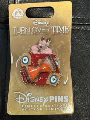 Phil Hercules Turn Over Time Limited Edition Pin New on Card