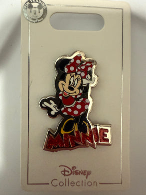 Minnie Mouse Pin New on Card