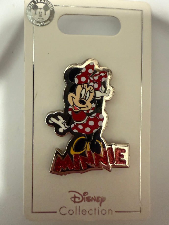 Minnie Mouse Pin New on Card