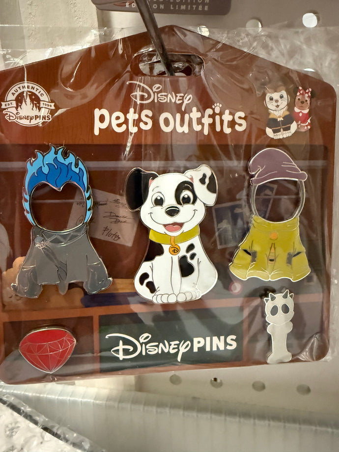 Patch Pet Outfits 3 Pin Booster Set New in Package