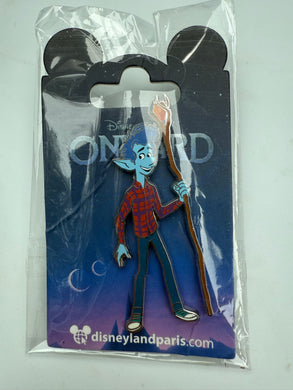Onward Disneyland Paris Pin New on Card