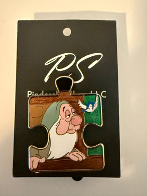 Sleepy Character Connection Limited Edition Puzzle Piece Pin
