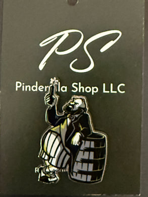 Haunted Mansion Gunman with Barrel Mystery Pin