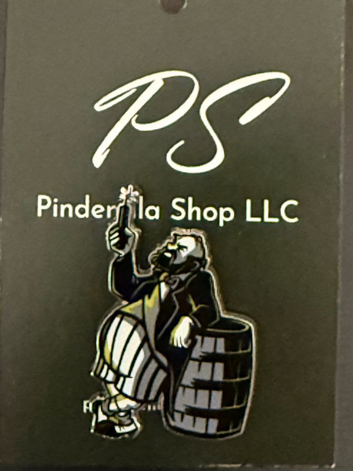 Haunted Mansion Gunman with Barrel Mystery Pin